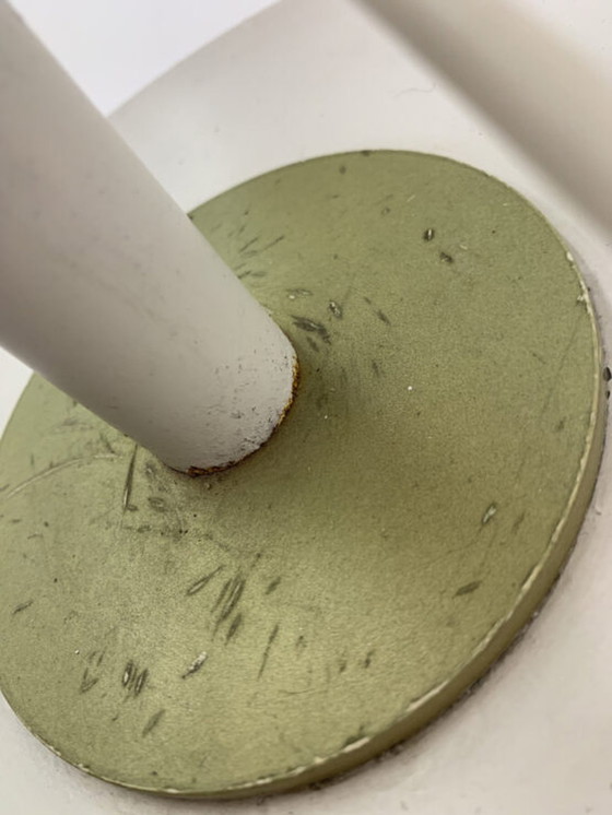 Image 1 of Lampadaire vintage en or blanc - 1970's