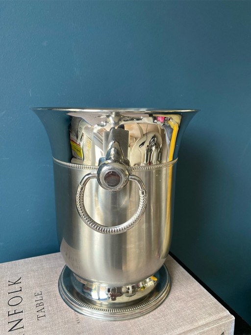 Vintage wine or champagne cooler