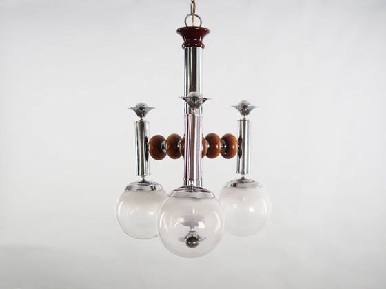 Image 1 of Pendant Lamp, Murano Glass, Italian Design, 1970S, Production: Italy