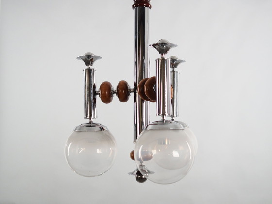 Image 1 of Pendant Lamp, Murano Glass, Italian Design, 1970S, Production: Italy