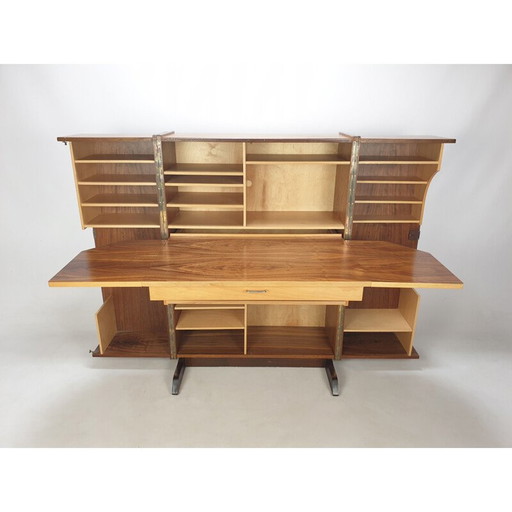 Vintage folding desk "Magic Box" by Mummenthaler and Meier, Switzerland 1960