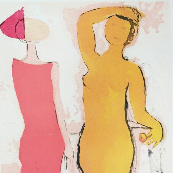 Image 1 of Vintage painting "Marino from Shakespeare" for Zwr, London 1978