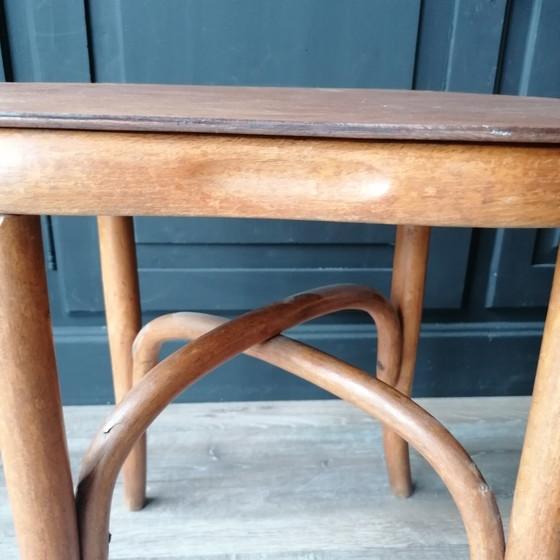 Image 1 of Tabouret/Table Fischel