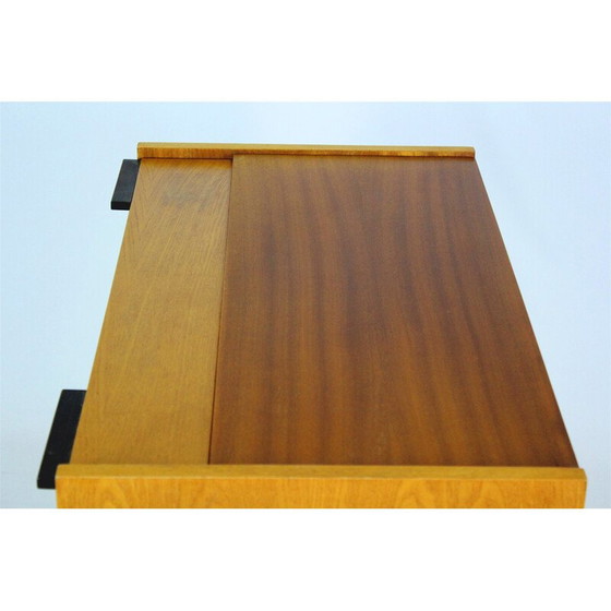 Image 1 of Vintage ashwood and mahogany sideboard for Up Zavody, Czechoslovakia 1970