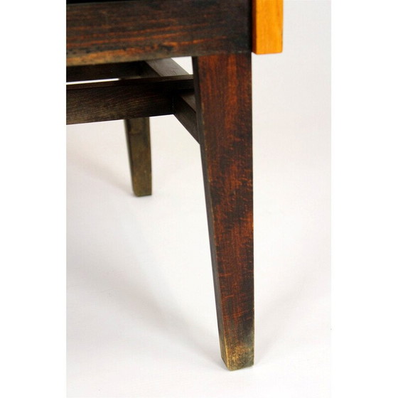 Image 1 of Vintage ashwood and mahogany sideboard for Up Zavody, Czechoslovakia 1970