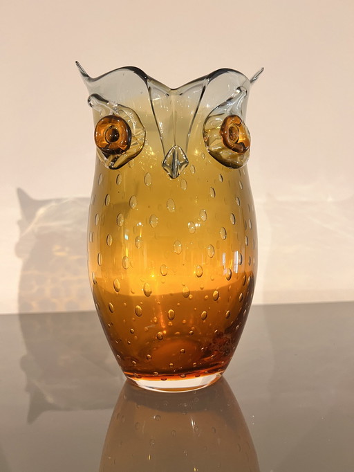 Glass art, Owl Small