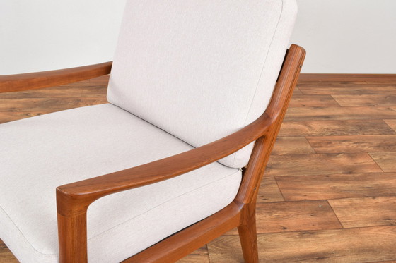 Image 1 of Danish Teak Senator Lounge Chair By Ole Wanscher For France & Son, 1960S.