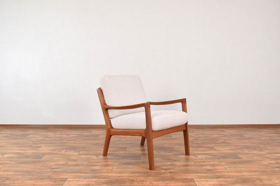 Image 1 of Danish Teak Senator Lounge Chair By Ole Wanscher For France & Son, 1960S.