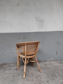 Chaise vintage en rotin