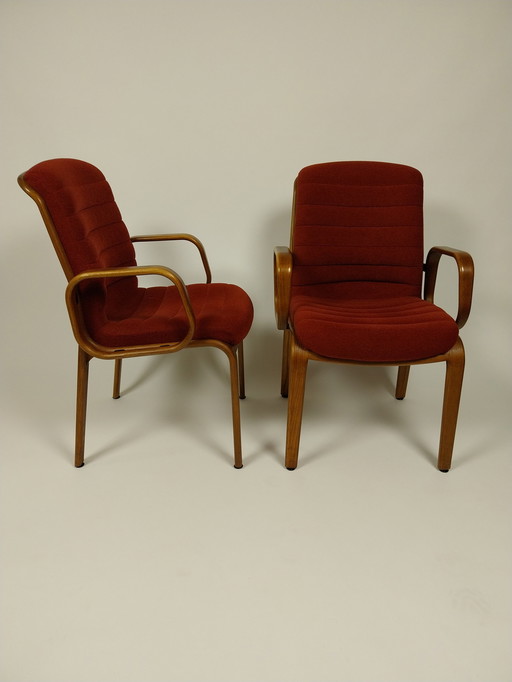 Set Of 6 Giroflex Chairs, Model 9012