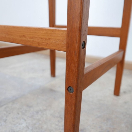 Image 1 of Mid-century teak bar stool, Sweden 1960s