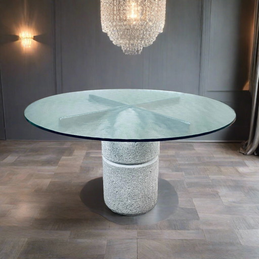 Dining Table Giovanni Offredi Paracarro For Saporiti 1970