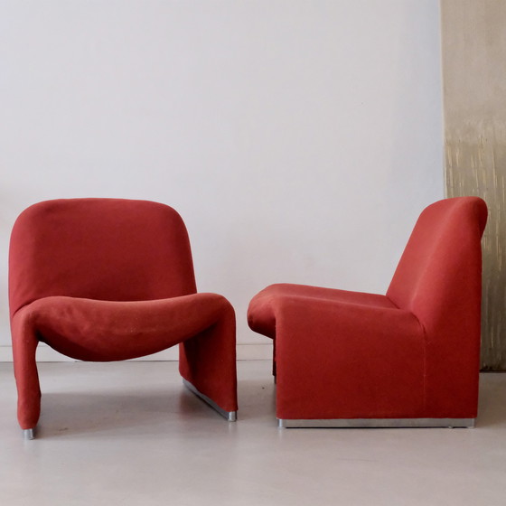 Image 1 of 2x Alky armchairs, G.Piretti, Anonima Castelli