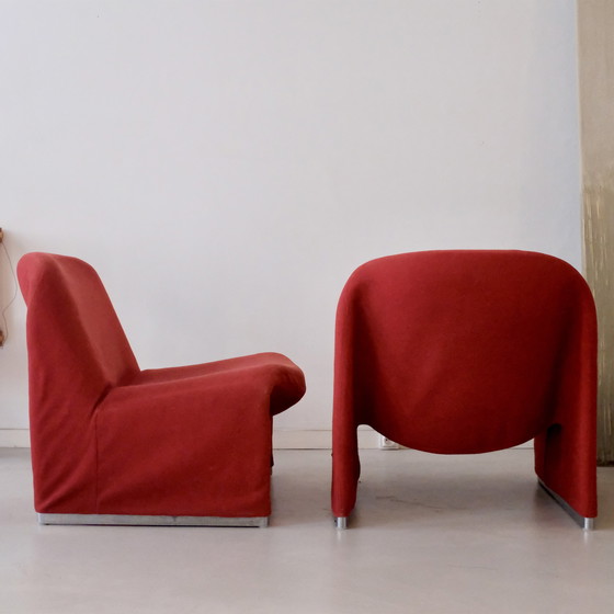 Image 1 of 2x Alky armchairs, G.Piretti, Anonima Castelli