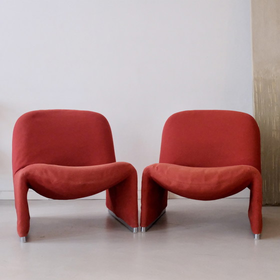 Image 1 of 2x Alky armchairs, G.Piretti, Anonima Castelli