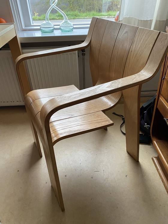 Image 1 of 3x Gijs Bakker strip chairs