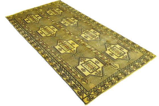 Image 1 of Alfombra persa antigua Ghashghai Shiraz alfombra nómada 213 x 110 cm