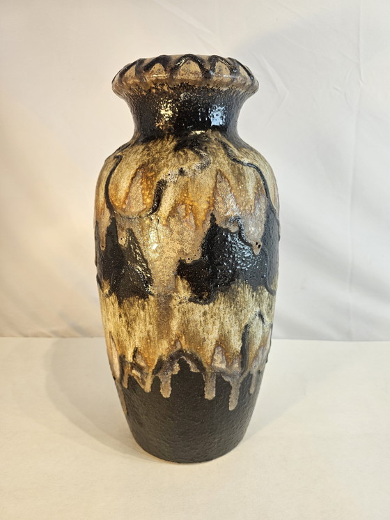 Image 1 of Scheurichfat Lava - West Germany Floor Vase