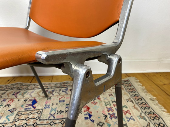 Image 1 of 2X Anomina Castelli Dsc 106 chair by Giancarlo Piretti