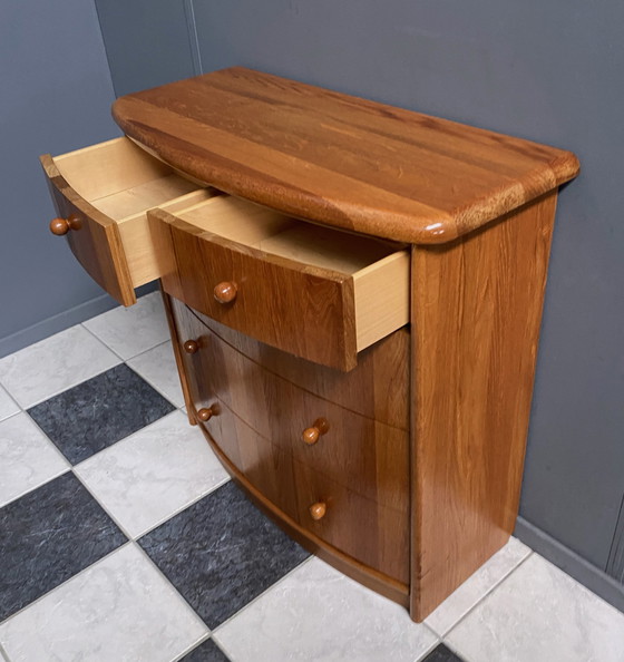 Image 1 of Teak Chest Of Drawers By Silkeborg Denmark 1980S