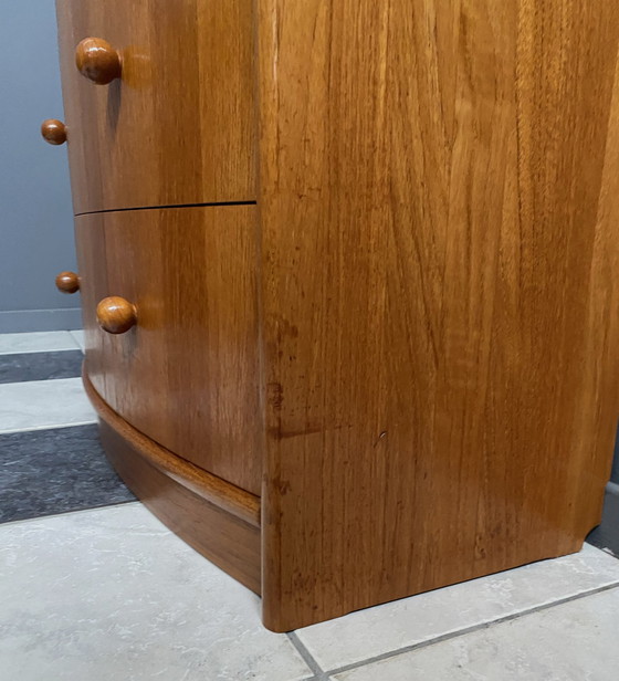 Image 1 of Teak Chest Of Drawers By Silkeborg Denmark 1980S