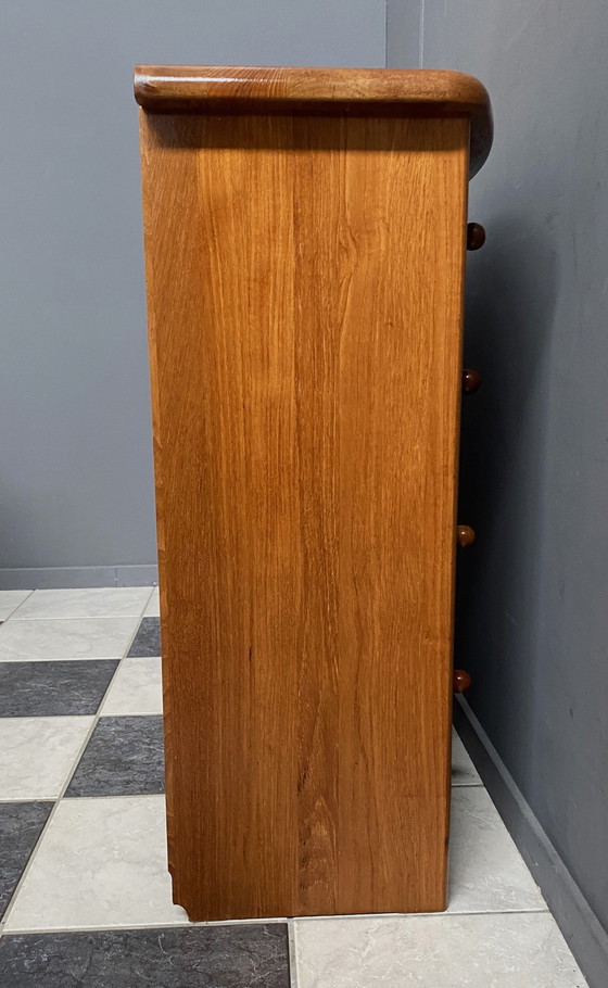 Image 1 of Teak Chest Of Drawers By Silkeborg Denmark 1980S