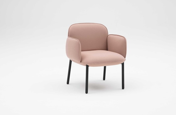 Image 1 of Allermuir Plum lounge chair