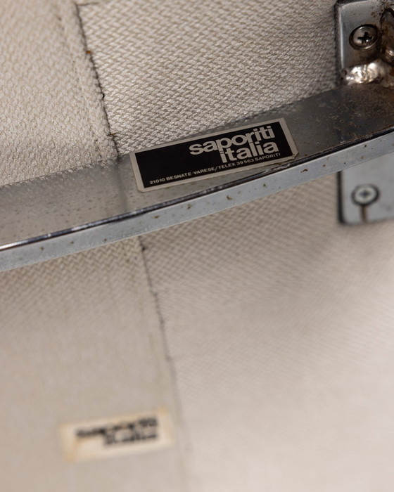 Image 1 of Set di 6 sedie vintage anni '70 mod. Inaly design G. Offredi per Saporiti 