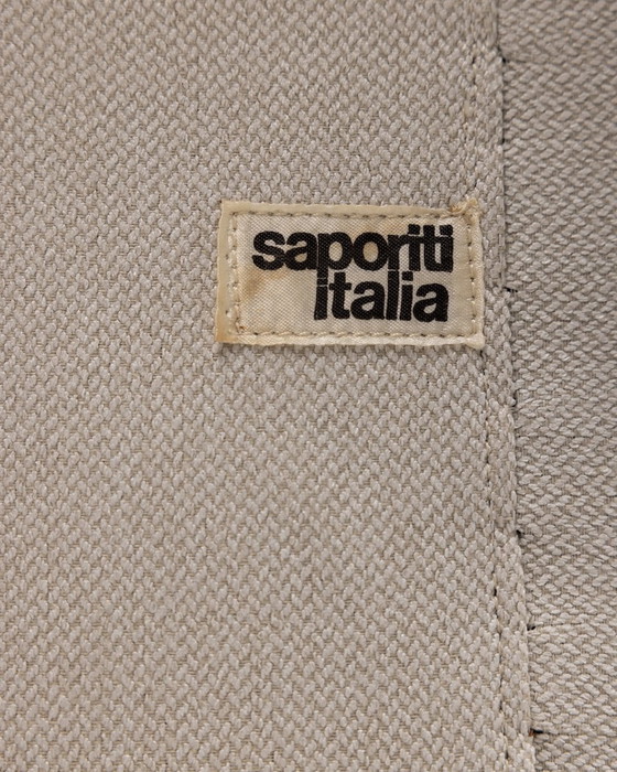 Image 1 of Set di 6 sedie vintage anni '70 mod. Inaly design G. Offredi per Saporiti 