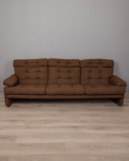 Divano Vintage Anni '70 In Tessuto Mod. Coronado Design Afra &amp; Tobia Scarpa