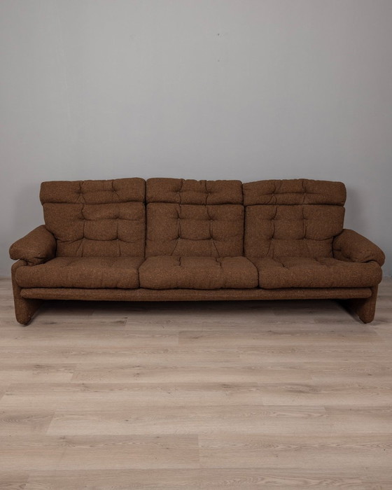 Image 1 of Vintage 70S Sofa In Fabric Mod. Coronado Design Afra & Tobia Scarpa