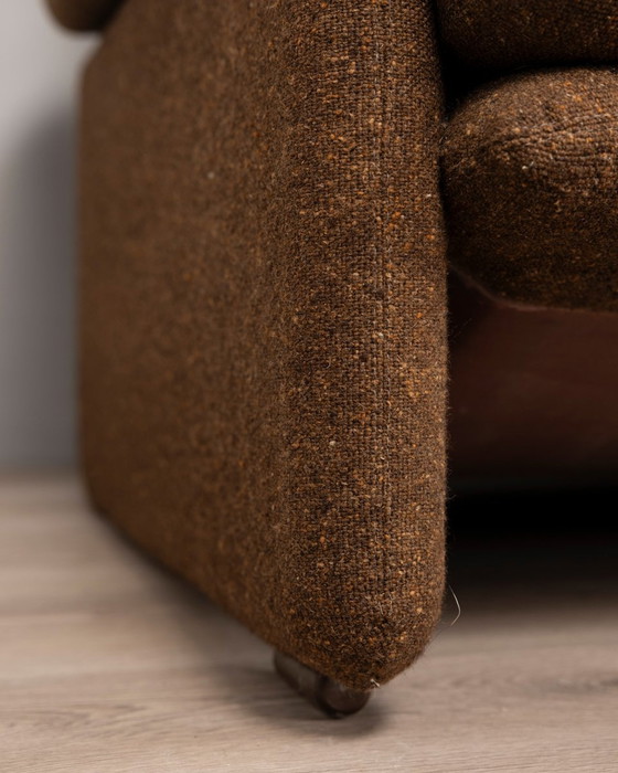Image 1 of Vintage 70S Sofa In Fabric Mod. Coronado Design Afra & Tobia Scarpa