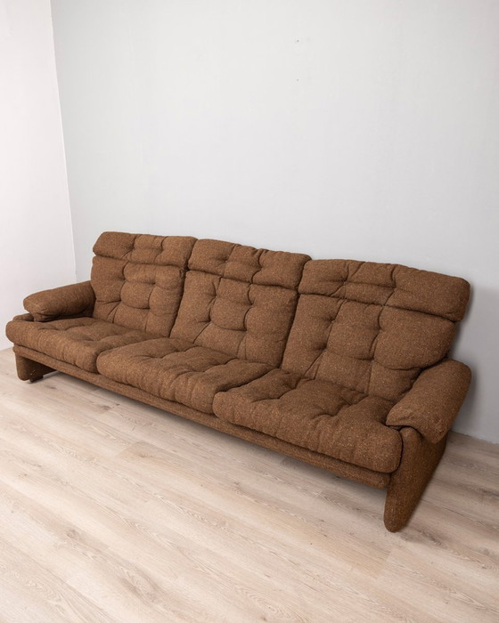 Image 1 of Vintage 70S Sofa In Fabric Mod. Coronado Design Afra & Tobia Scarpa