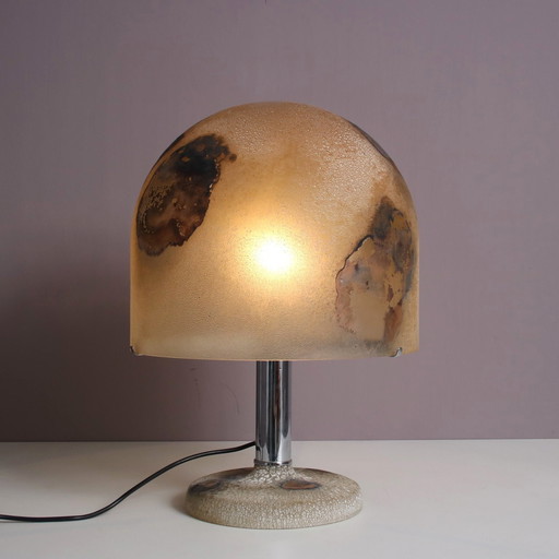 "Medusa" Table Lamp by Alfredo Barbini, Italy 1970