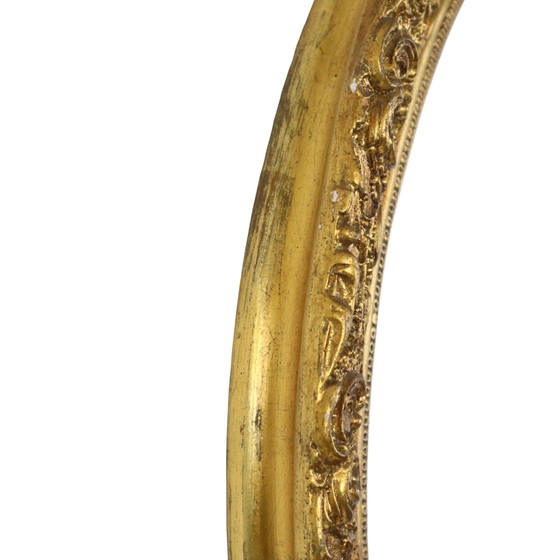 Image 1 of Oval Golden Baroque List Rococo