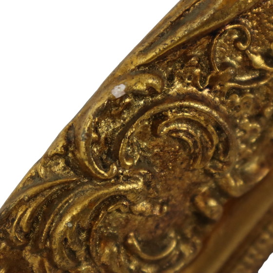 Image 1 of Oval Golden Baroque List Rococo