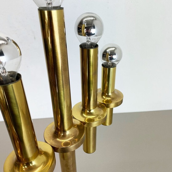 Image 1 of Lampada da tavolo vintage in ottone, Italia anni '70