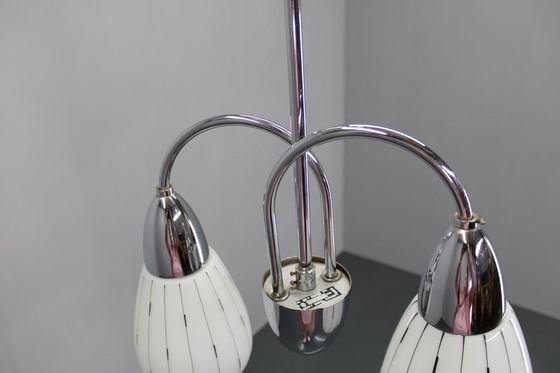 Image 1 of Lampadario vintage anni '50 di Instala Decin, Cecoslovacchia