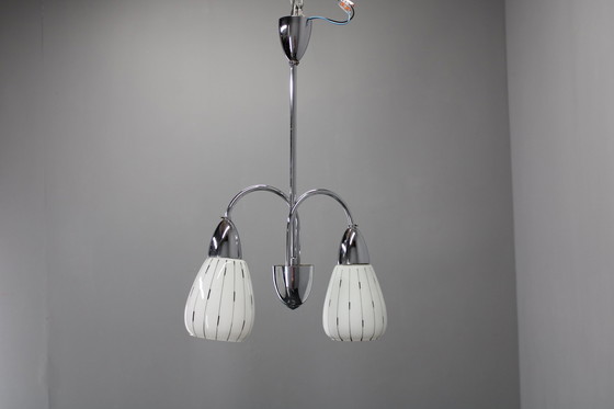 Image 1 of Lampadario vintage anni '50 di Instala Decin, Cecoslovacchia