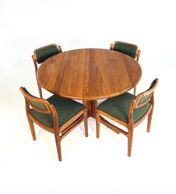 Image 1 of Mesa de comedor danesa extensible Glostrup Møbelfabrik '60