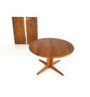 Extendable Danish Dining Table Glostrup Møbelfabrik '60