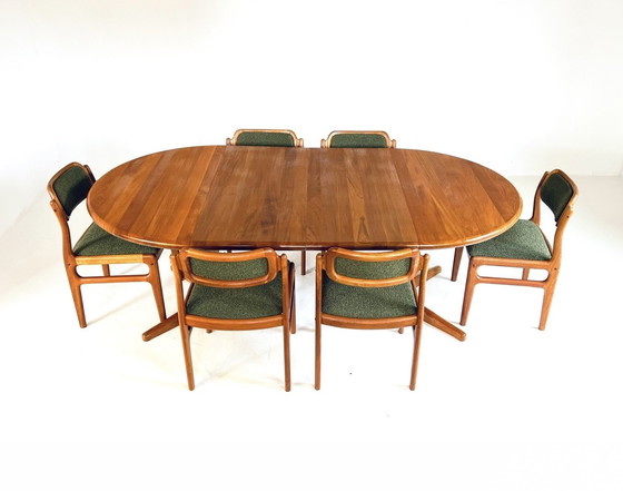 Image 1 of Mesa de comedor danesa extensible Glostrup Møbelfabrik '60