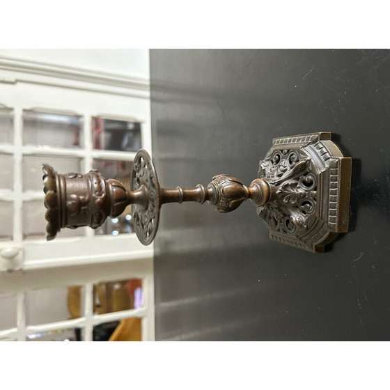 Image 1 of Vintage bronze candlestick