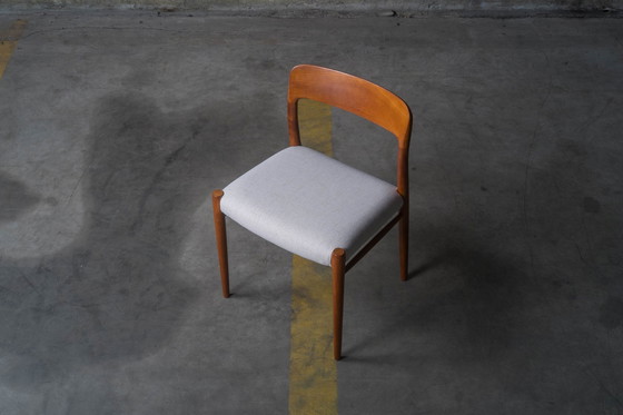 Image 1 of 6 x Niels O. Møller - Model 75 eetkamerstoelen