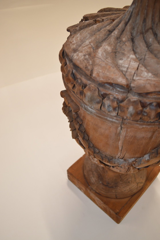 Image 1 of Wooden Jar, Solid