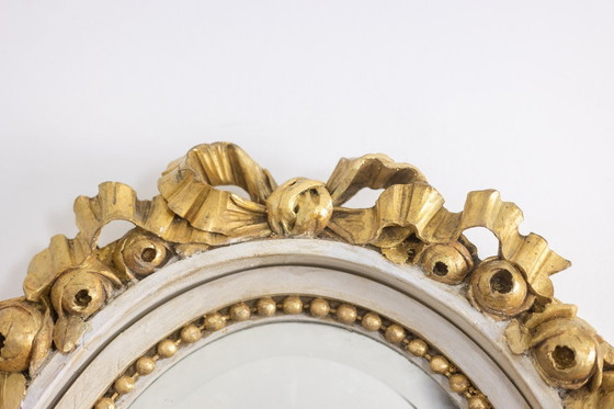 Image 1 of Louis Xvi Style Gilded And Lacquered Wood Console. Circa 1900.