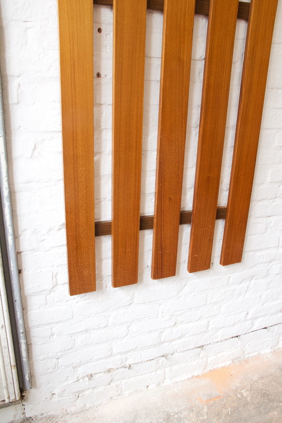 Image 1 of Wall-mounted wooden coat rack