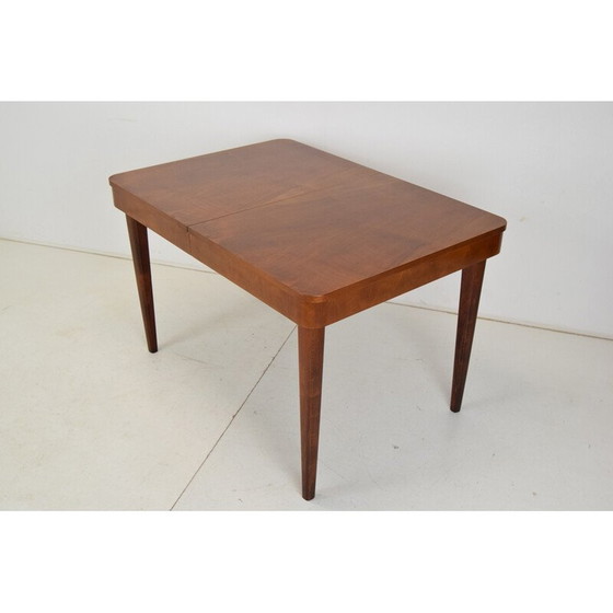 Image 1 of Tavolo da pranzo allungabile vintage Art Déco di Jindrich Halabala, Cecoslovacchia, anni '40