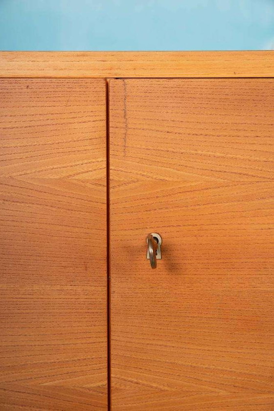 Image 1 of Vintage blond dresser 60s Minimalist credenza sideboard