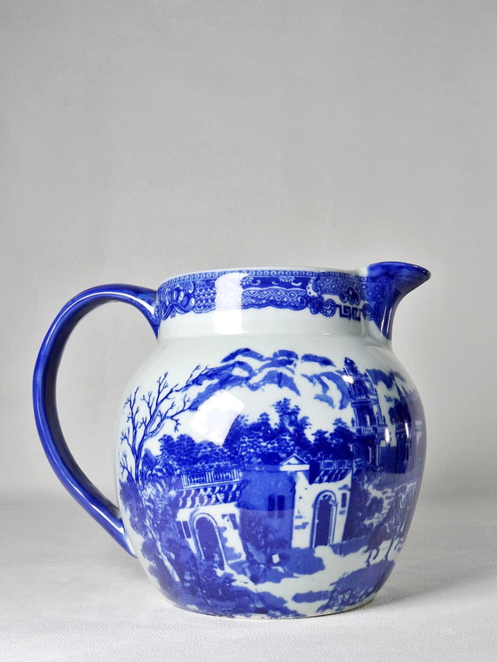 Image 1 of Pichet Victoria Ware terre de fer Anglaise ancien années 1860